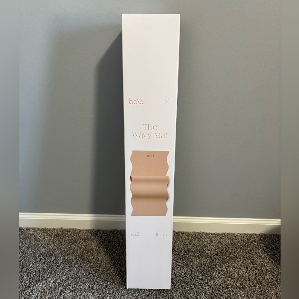 NWT Bala Mat Play Yoga Mat 5mm Thick Nonslip Antimicrobial Waterproof - Sand